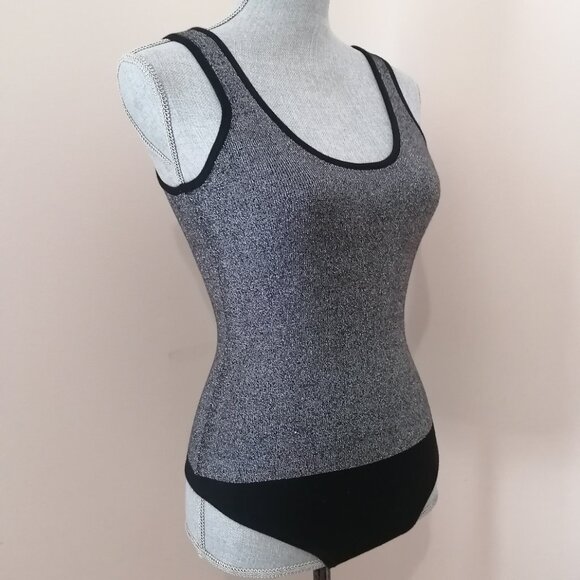 House of Harlow 1960, Metallic Knit Bodysuit - Picture 1 of 10